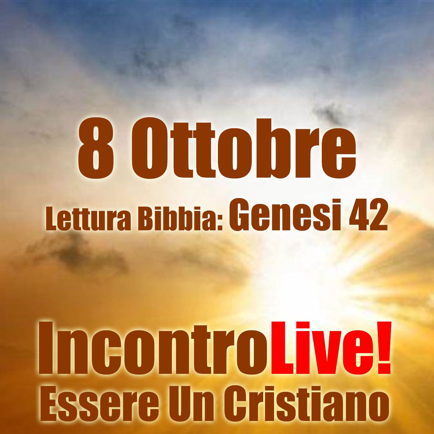 Incontro Live! Essere Un Cristiano
