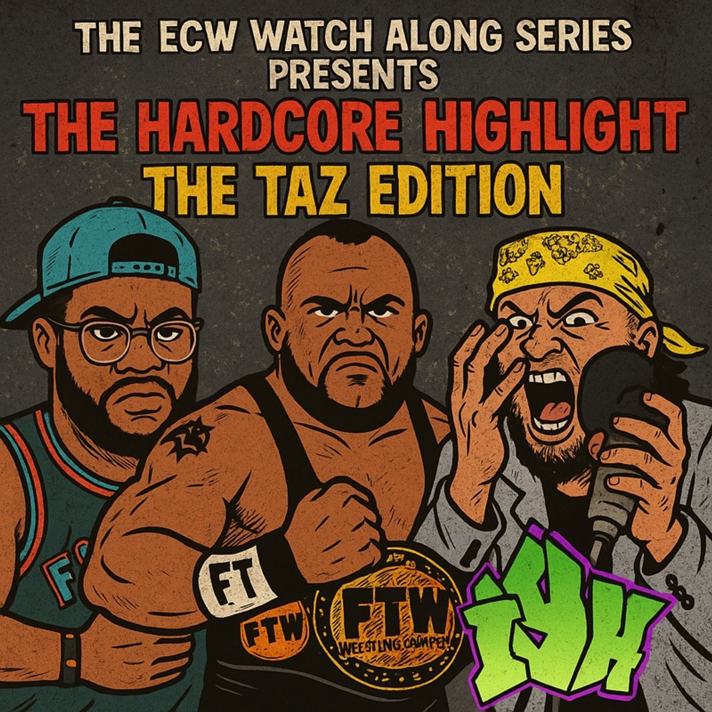 The ECW Watch Along Series | Hardcore Highlight: The Taz Edition | AEW Honors Taz in 2300 episode artwork