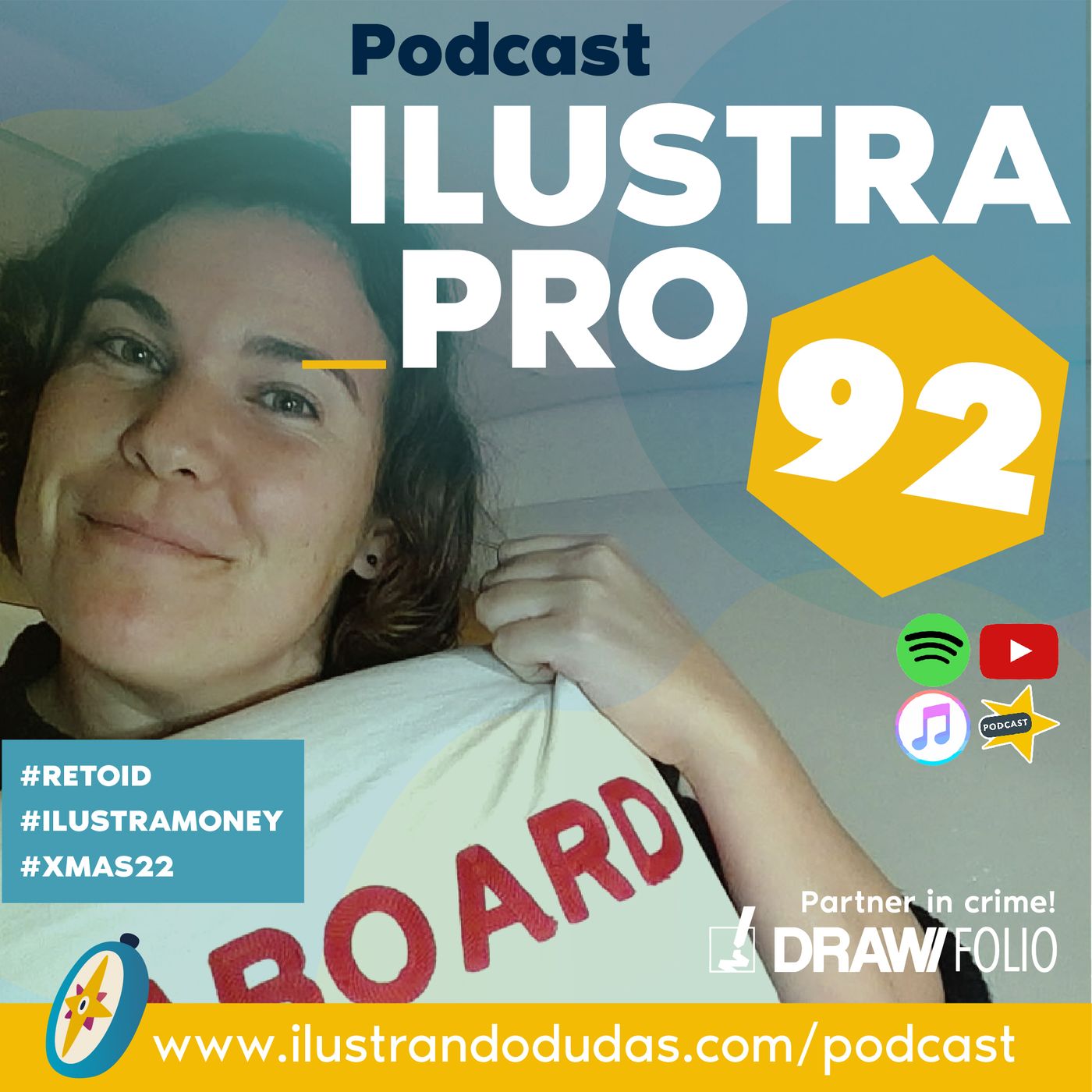 Portada de Podcast ILUSTRAPRO [by Ío Bru]