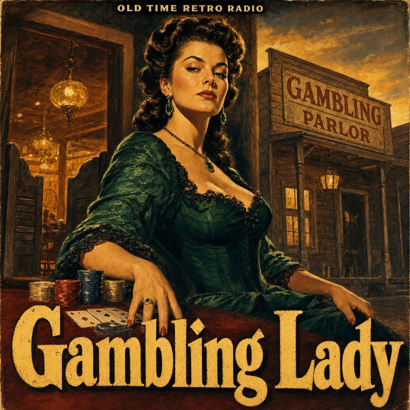 Frontier Gentleman - "Gambling Lady" (1958) episode artwork