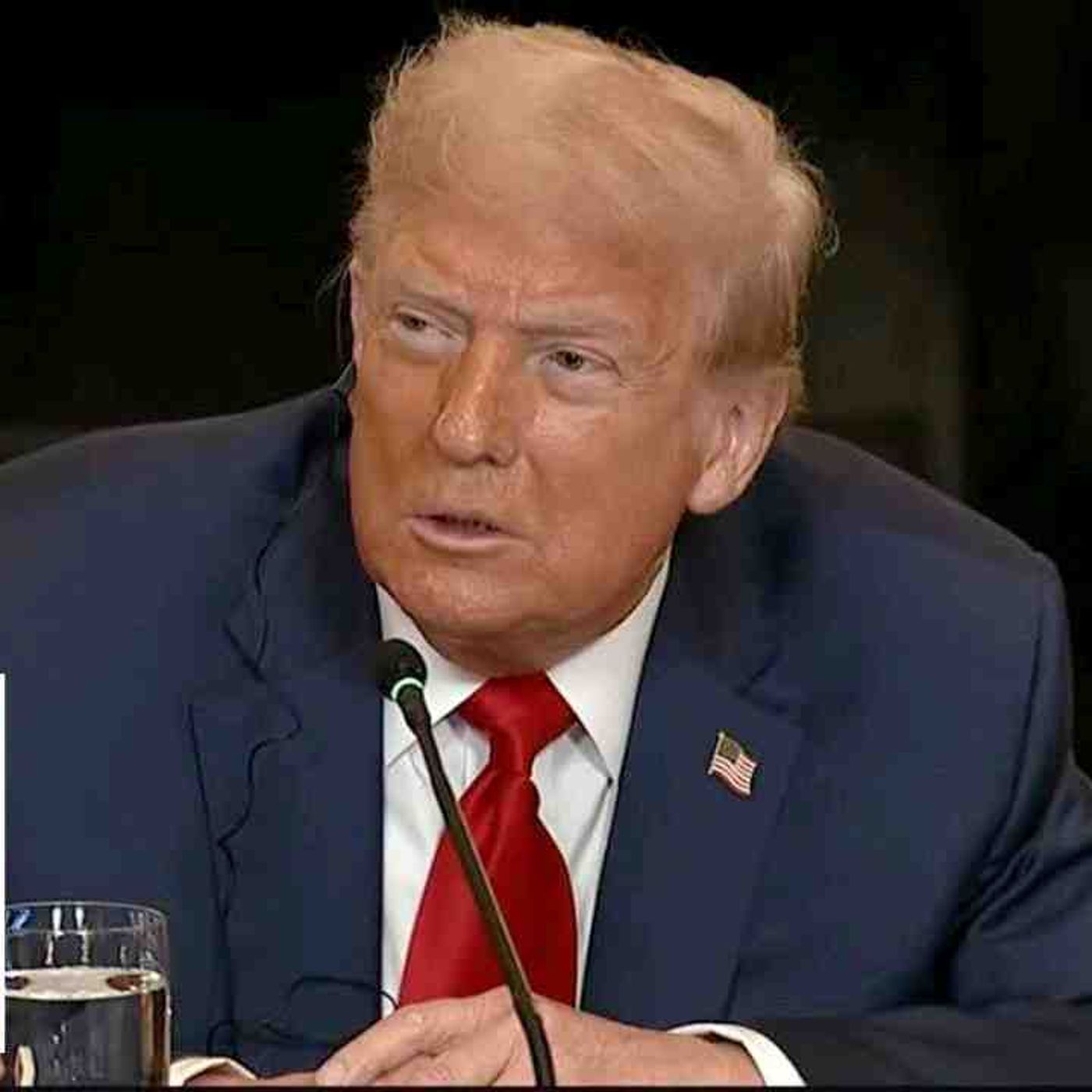 Trump comments on _secret_ Israel meeting during lunch with African leaders episode artwork