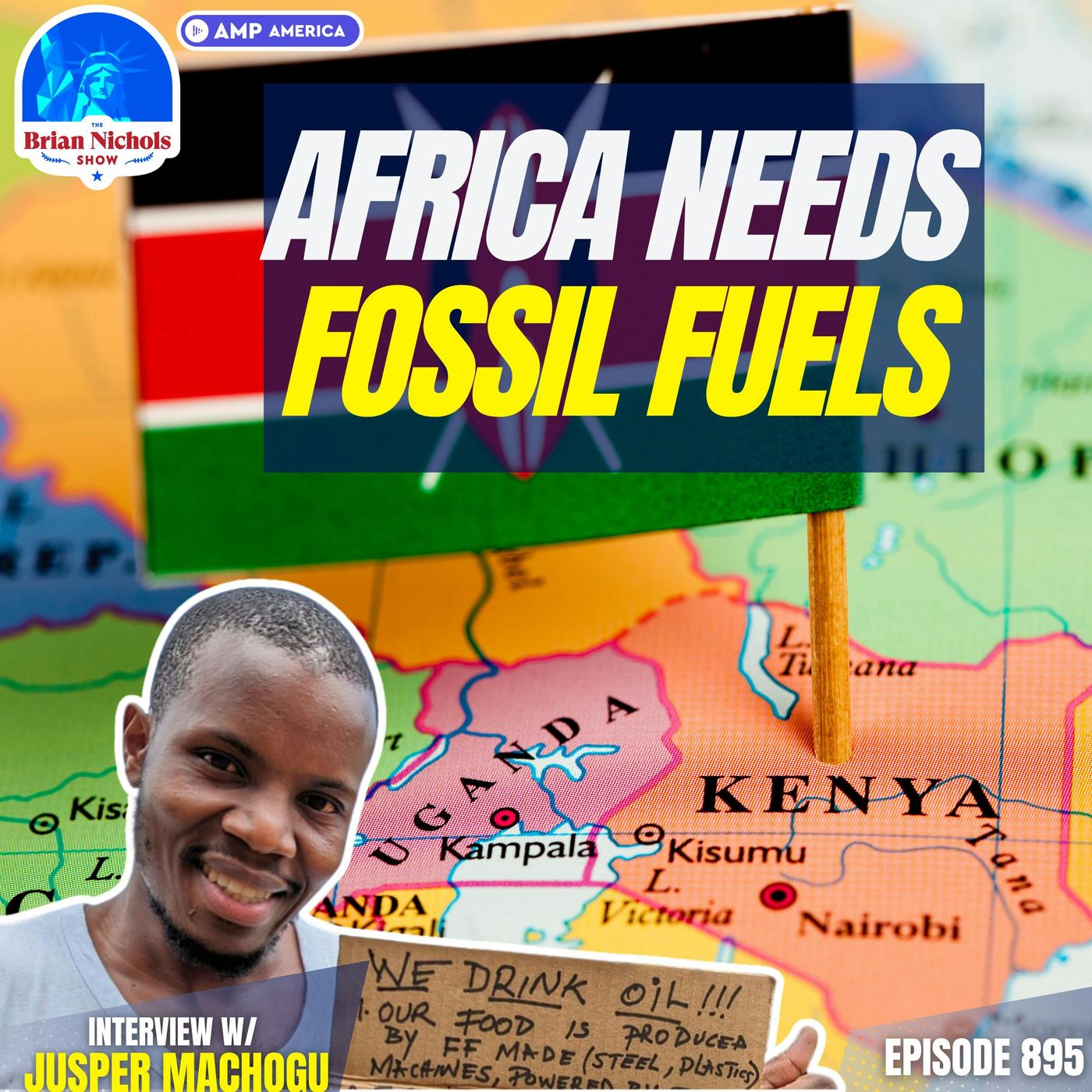 895: Why Africa Needs Fossil Fuels to Fight Poverty | Climate Activists HURTING Africa - podcast episode cover