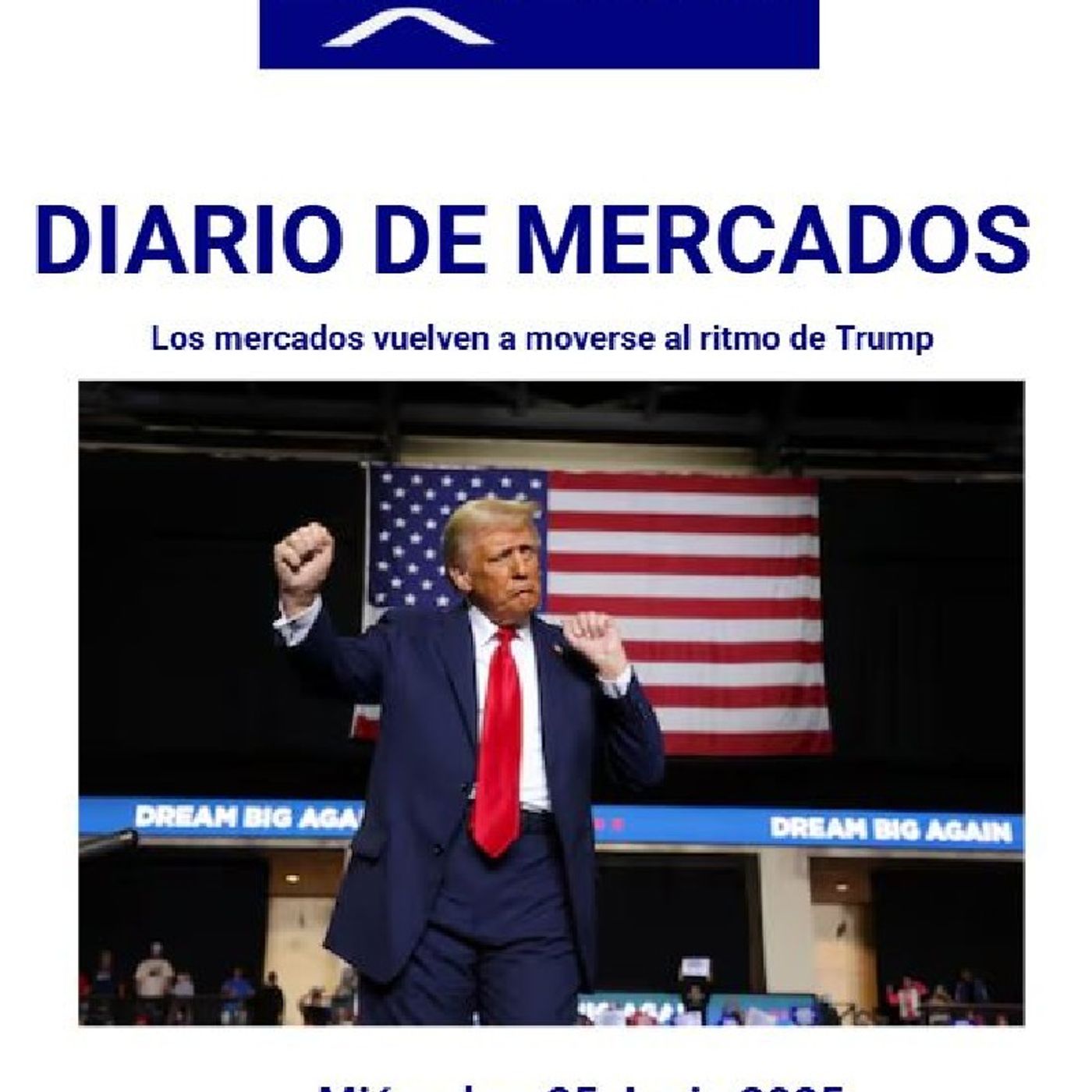 PODCAST en abierto DIARIO DE MERCADOS Miércoles 25 Junio 2025 episode artwork