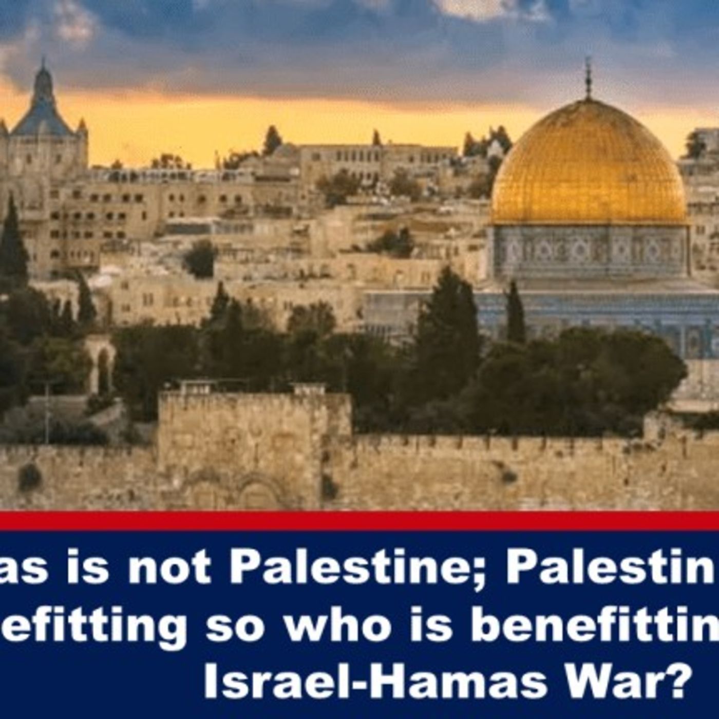 Hamas is not Palestine so Who's Benefiting & Why Jews are Calling for Peace