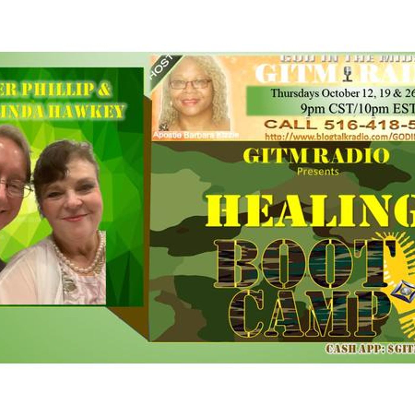 10.12.2023 GITM RADIO #1 Healing Boot Camp: Elder & Min Hawkey episode artwork