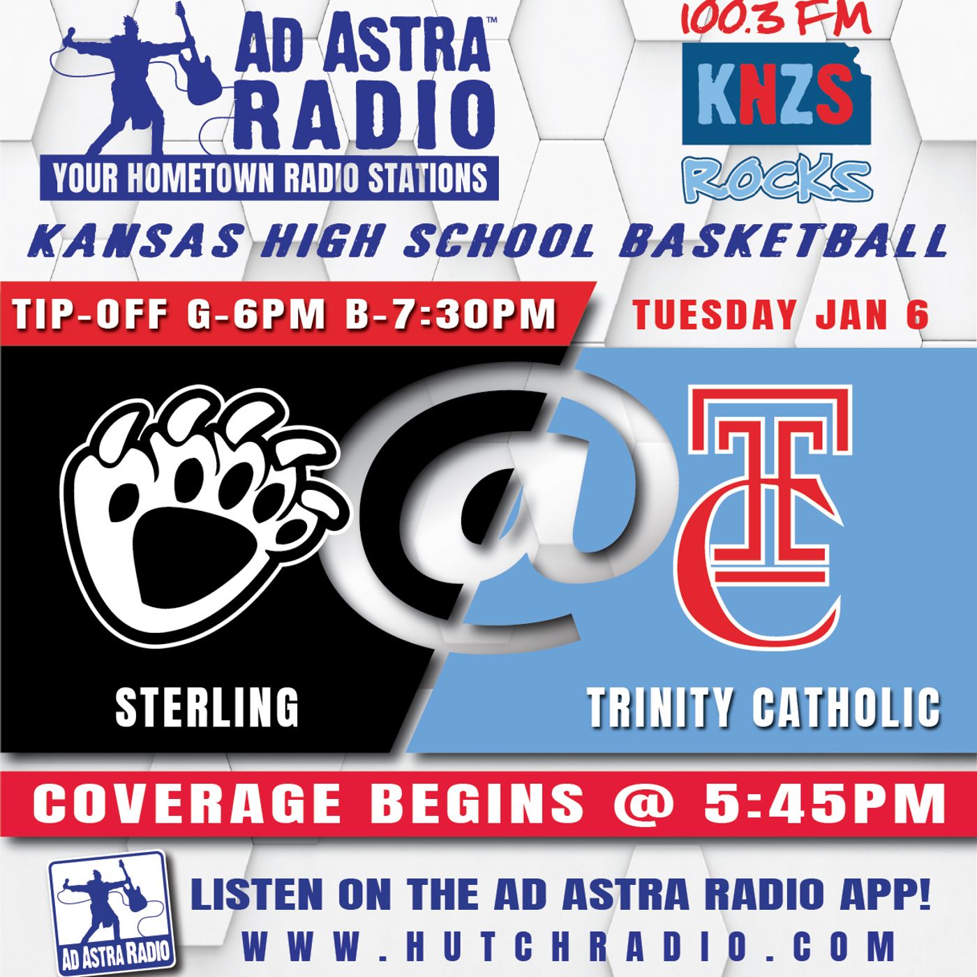 Sterling Blackbears at Hutchinson Trinity Catholic Celtics High School Basketball (Celtics Broadcast-January 6, 2026) episode artwork
