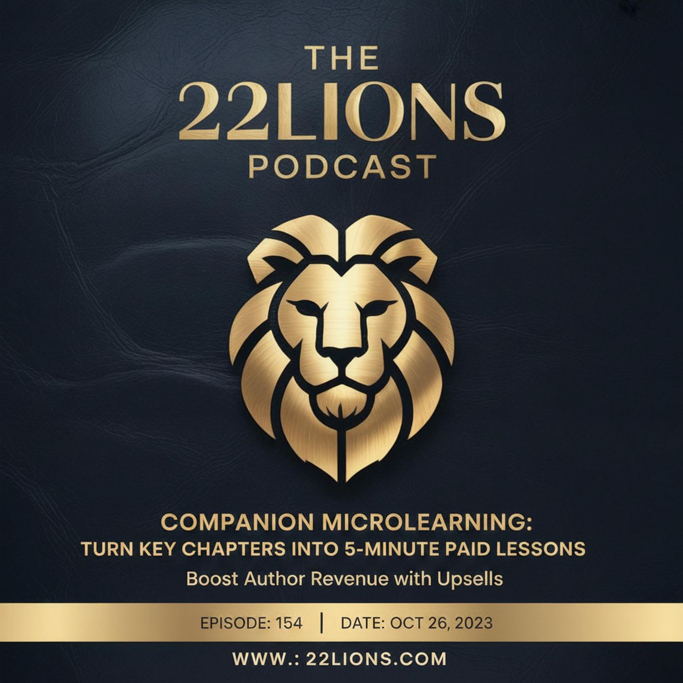 Companion Microlearning: Turn Key Chapters into 5-Minute Paid Lessons to Boost Author Revenue episode artwork