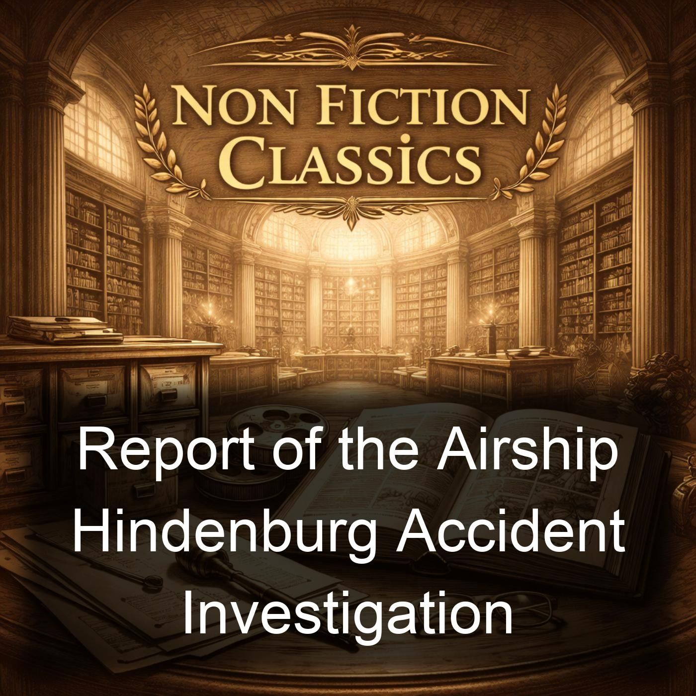 Report of the Airship Hindenburg Accident Investigation