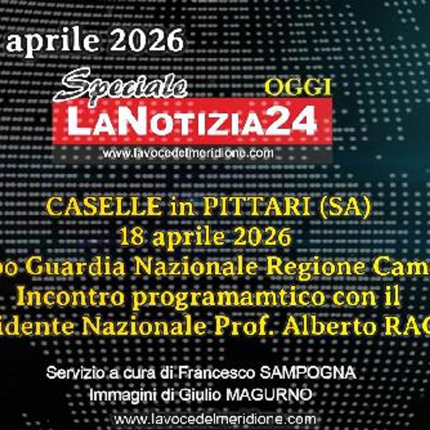 Speciale Notizia24OGGI del 25 aprile 2025 - GNA Caselle in Pittari episode artwork