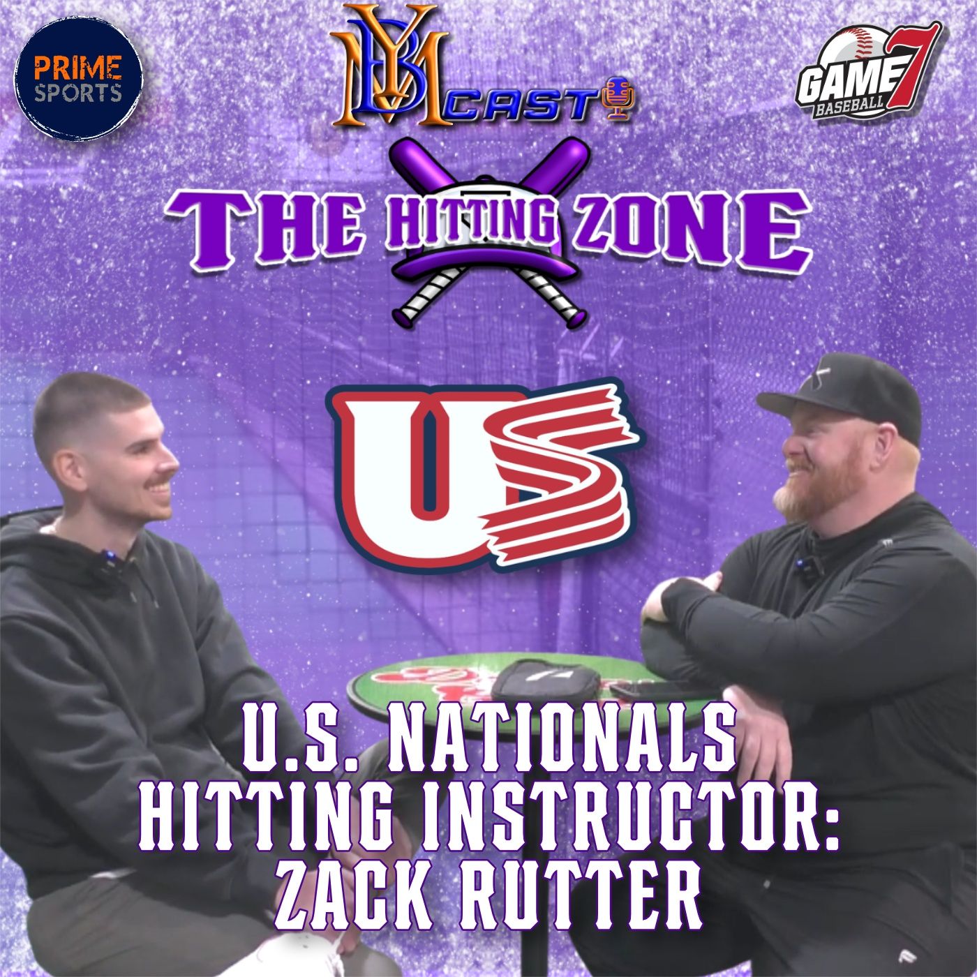 The Hitting Zone | U.S. Nationals Hitting Instructor: Zack Rutter| YBMcast episode artwork