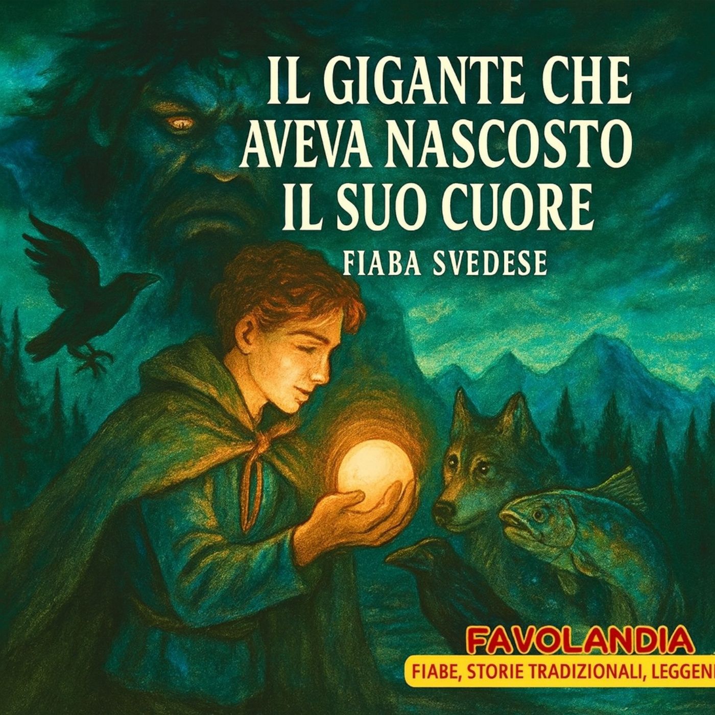 IL GIGANTE CHE AVEVA NASCOSTO IL SUO CUORE - Fiabe tradizionale svedese
