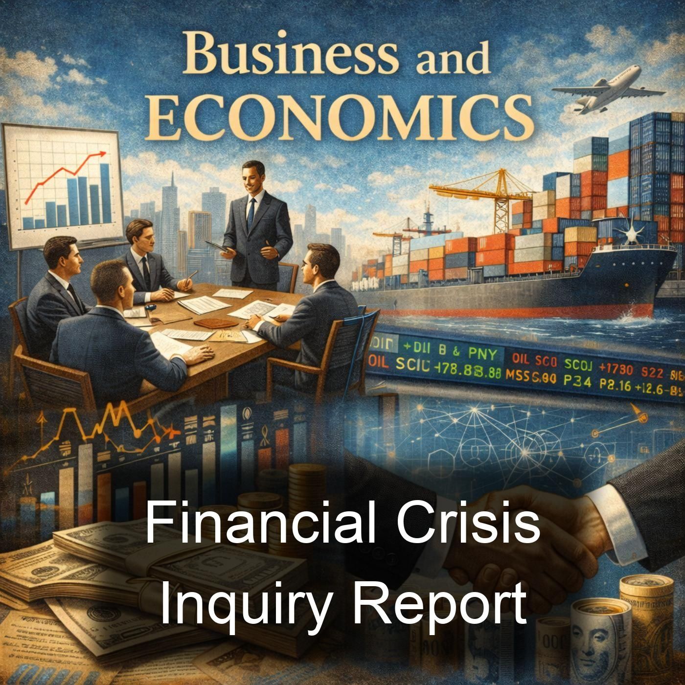 Financial Crisis Inquiry Report cover art