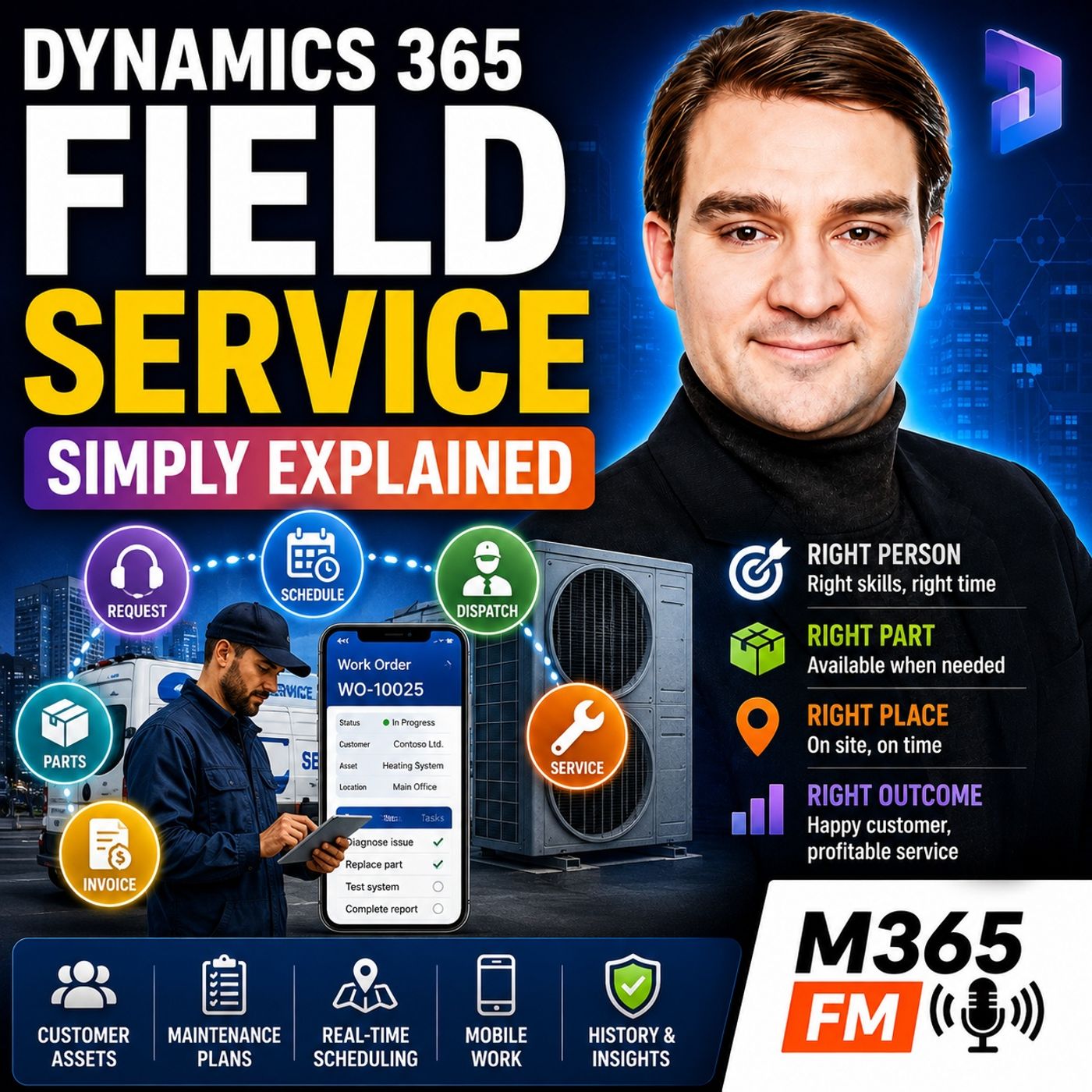 Dynamics 365 Field Service - Simply Explained episode artwork