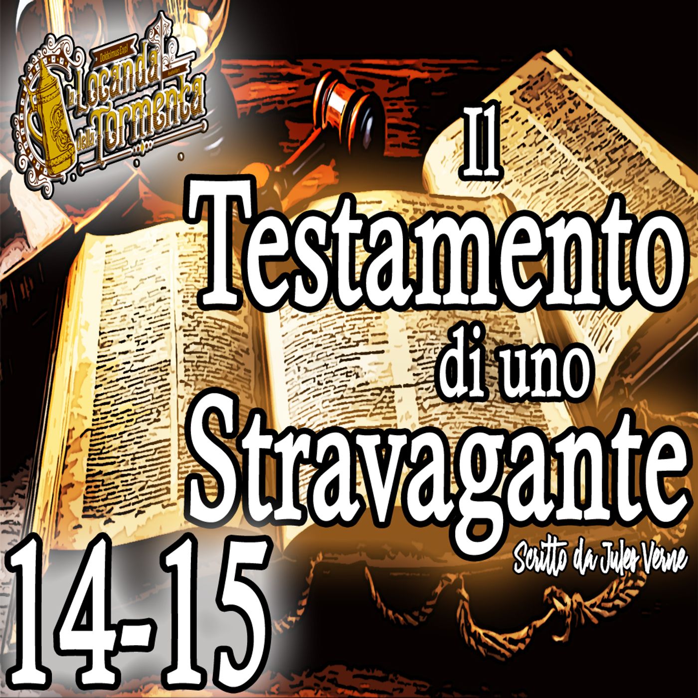 Jules Verne - Audiolibro Il Testamento di uno Stravagante - Parte I - Capitolo 14-15 episode artwork