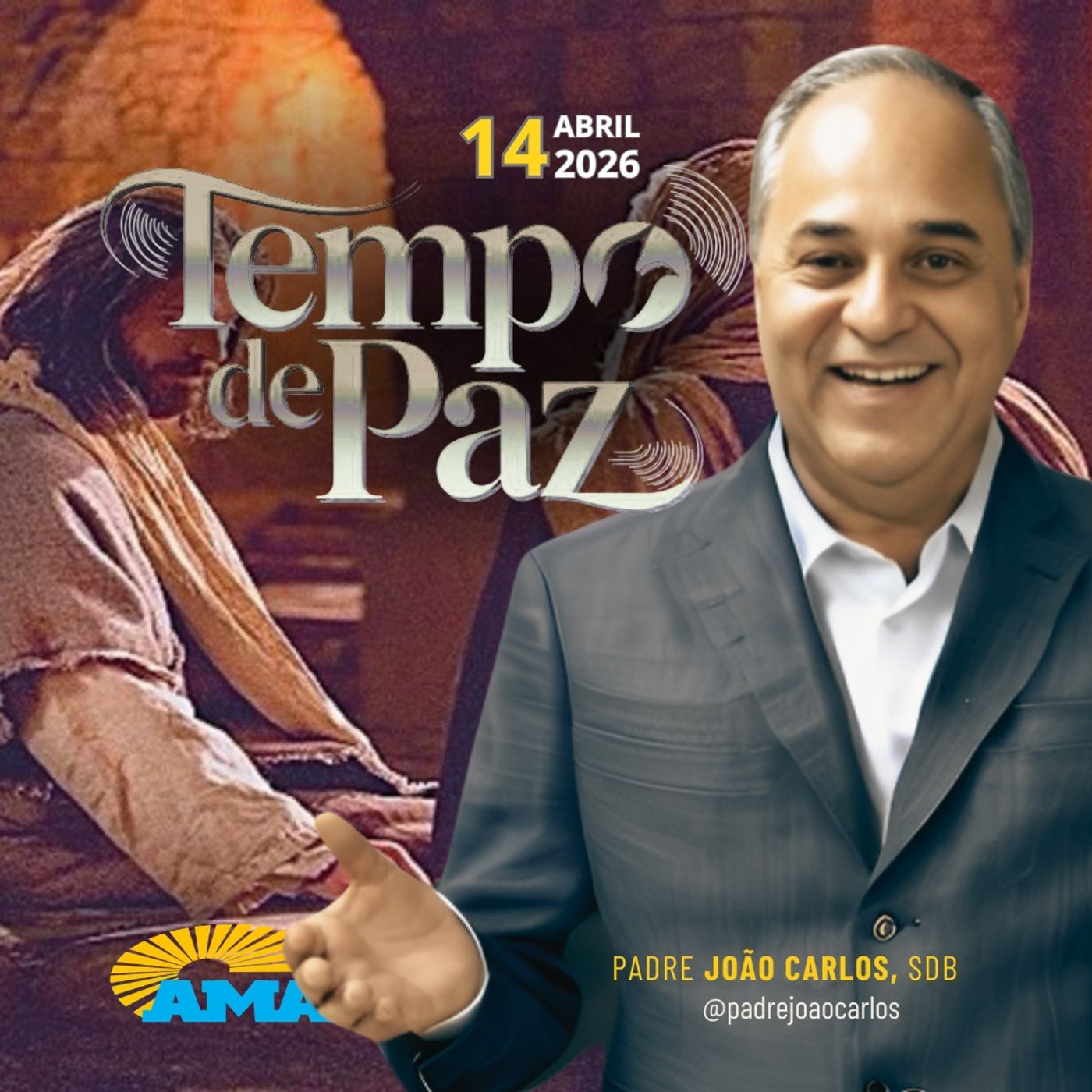 14/04/26 - Programa Padre João Carlos | Tempo de Paz