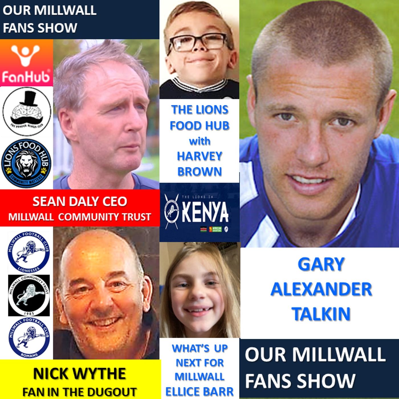OUR MILLWALL FAN SHOW Sponsored by Dean Wilson Family Funeral Directors 300721 episode artwork