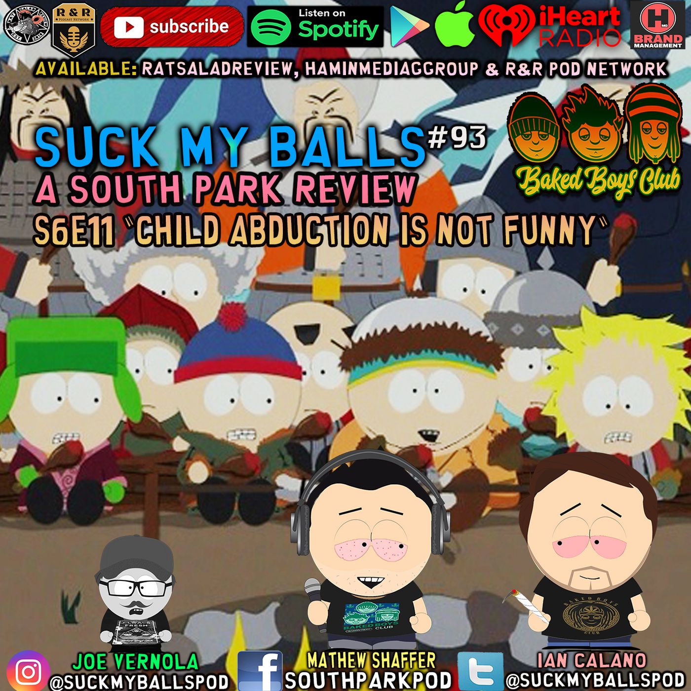 SMB #93 - S6E11 Child Abduction Is Not Funny  - “Thats A Pretty Good Trick”