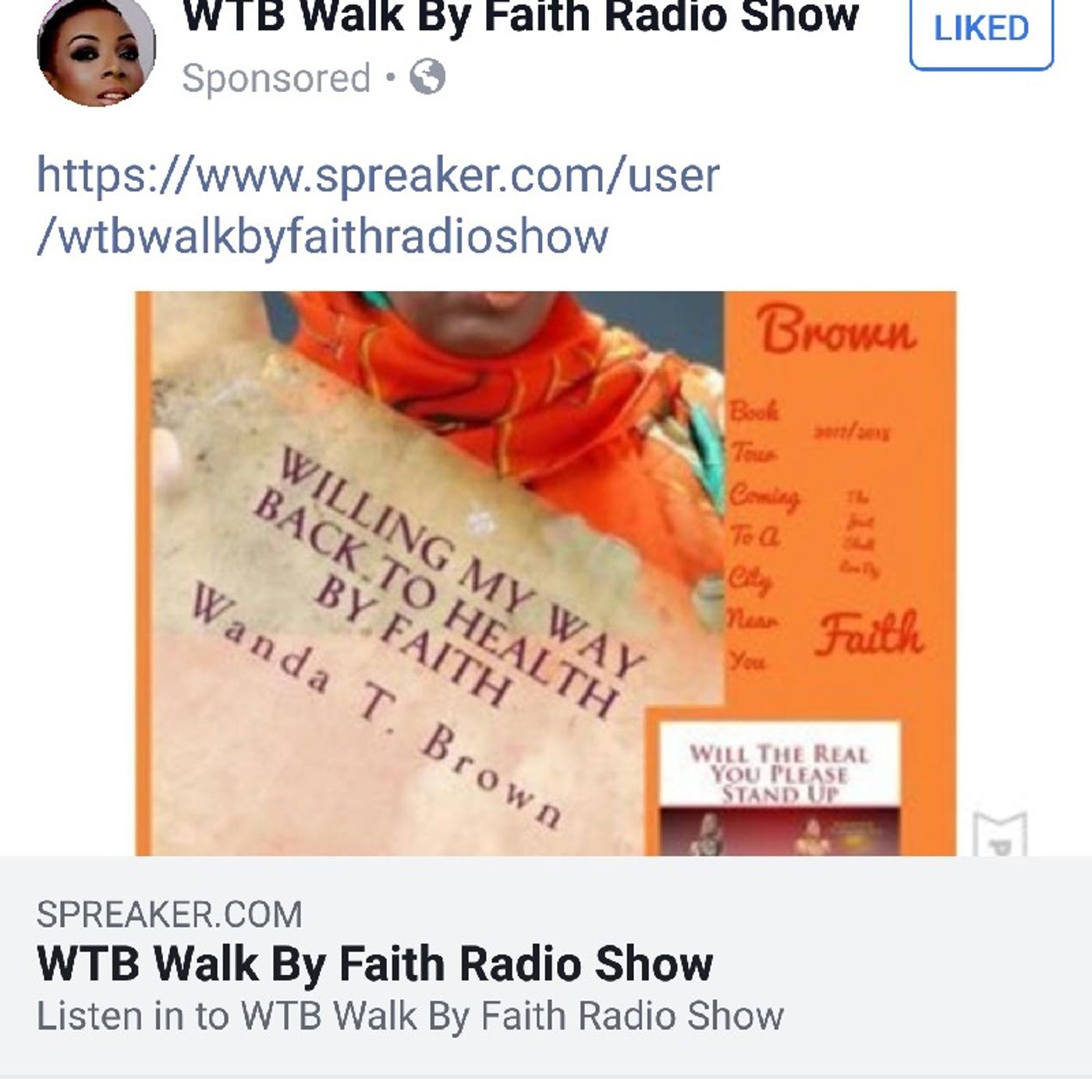 WTB Walk By Faith Radio Show\'s show