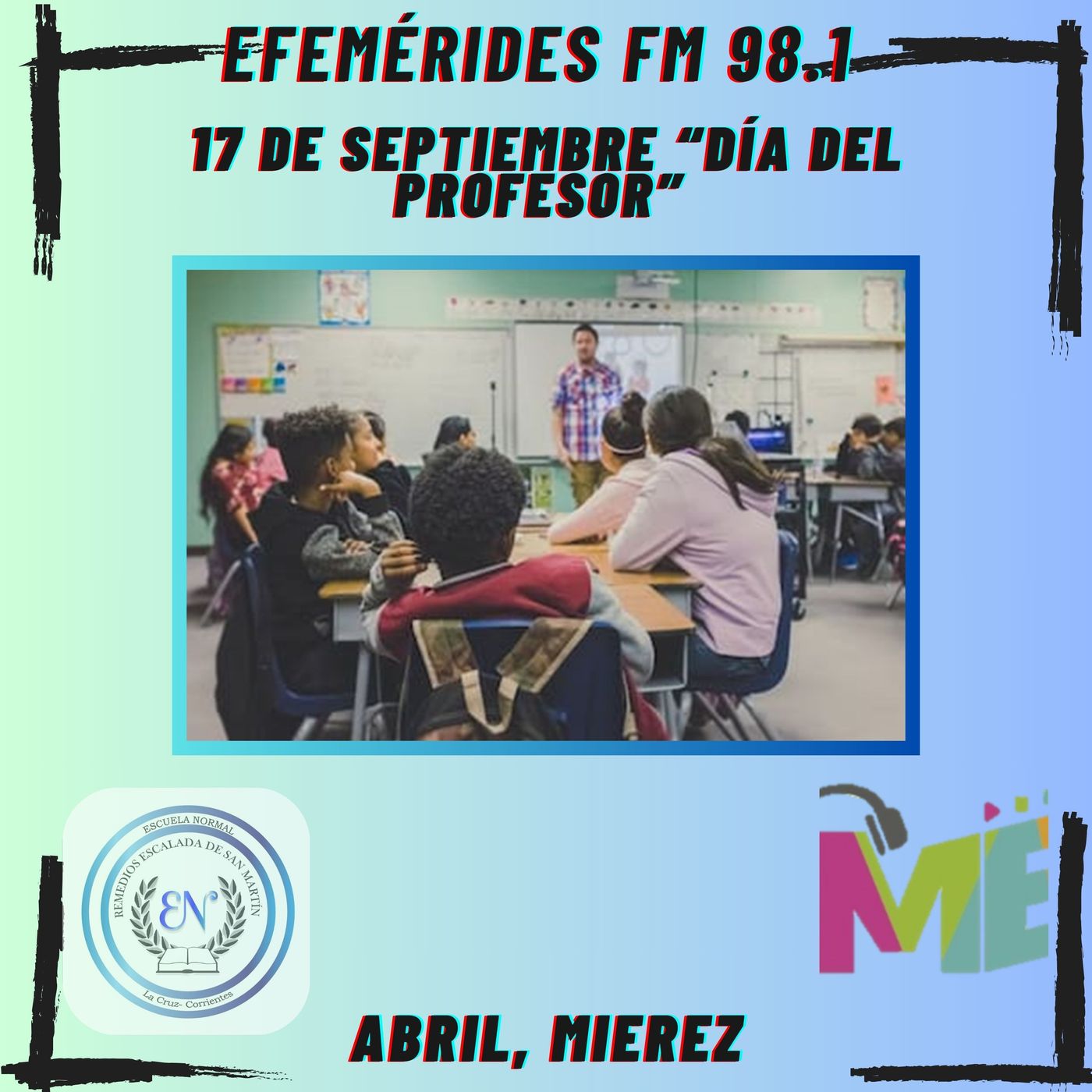 Efemérides radio escolar fm 98.1