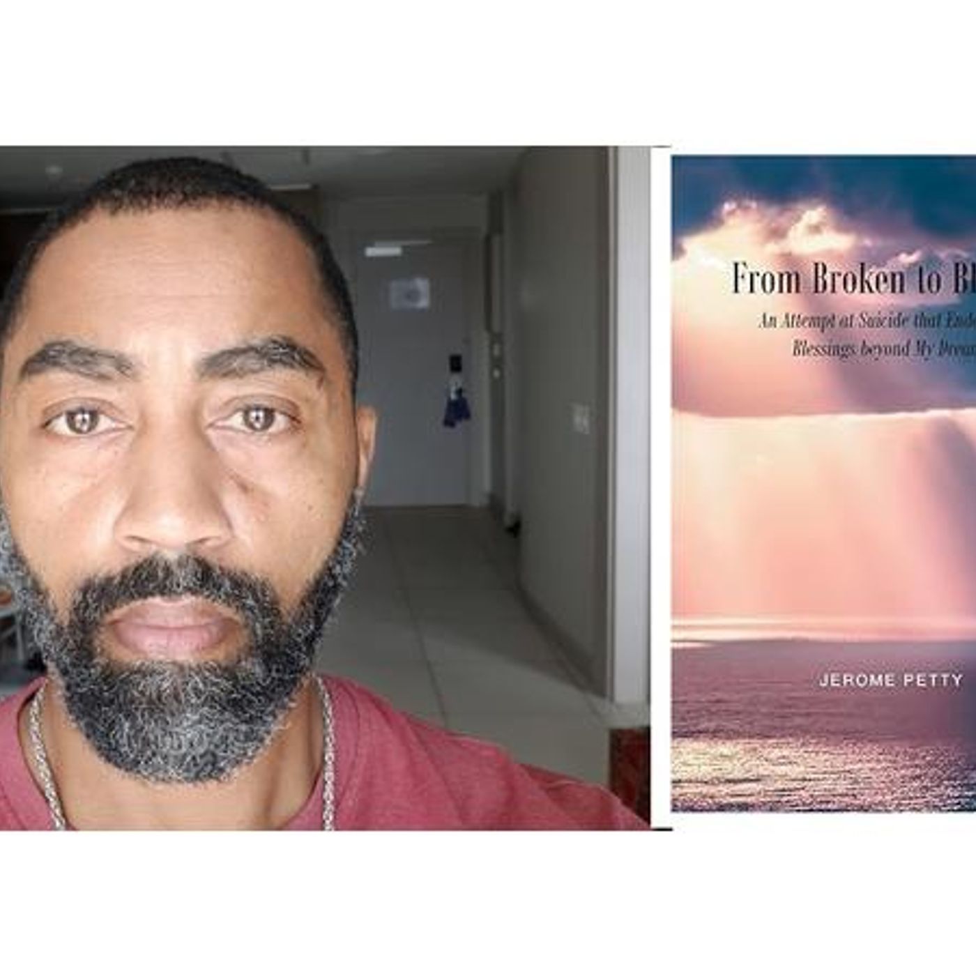 Author Jerome Petty discusses FROM BROKEN TO BLESSED on #ConversationsLIVE episode artwork