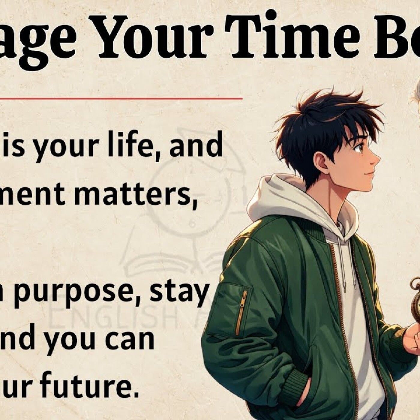 How to Manage Your Time Effectively – Stop Wasting Your Time || Improve Your English ✅️ episode artwork