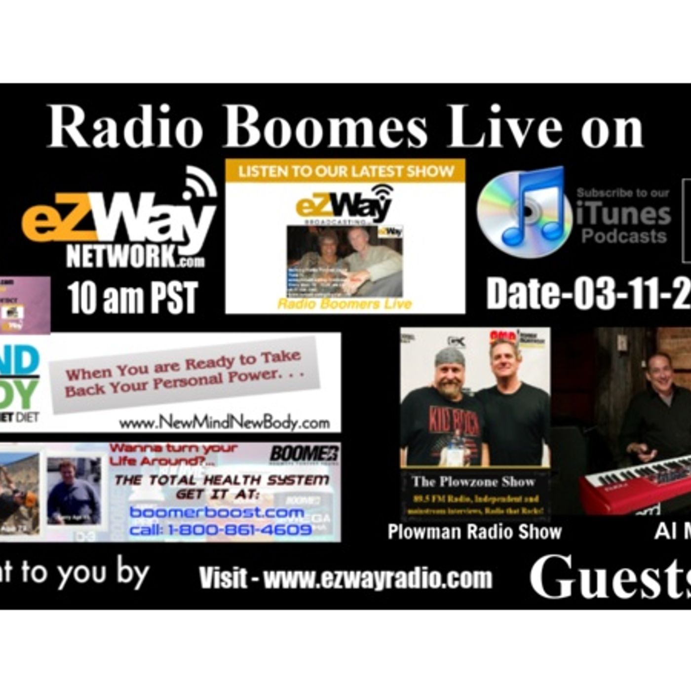 Radio Boomers Live S8 EP 19 Plowman Radio Show Al Marotta episode artwork
