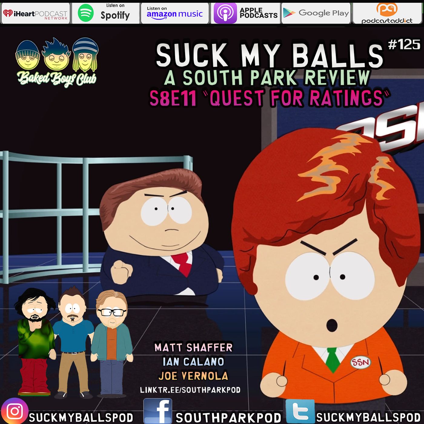 SMB #125 - S8E11 Quest for Ratings - "Lets Run Naked Through The Streets!"