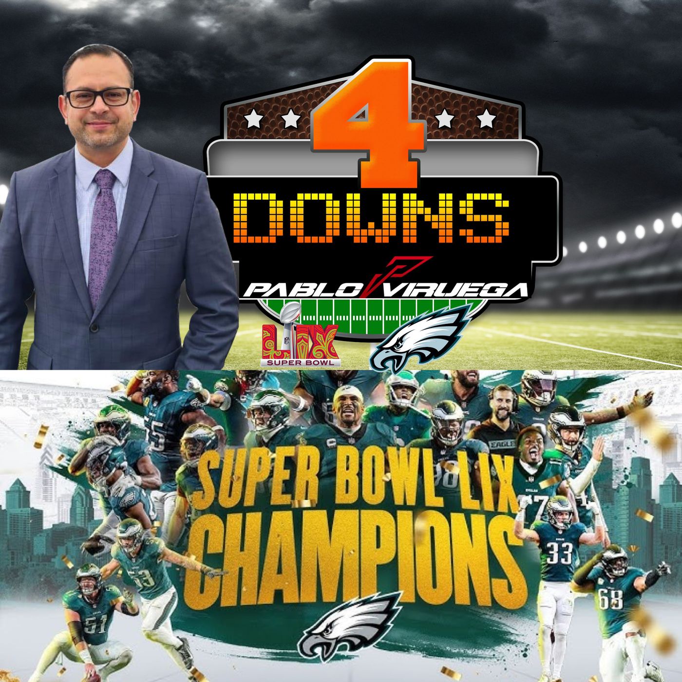Portada de 4 Downs Con Viruega