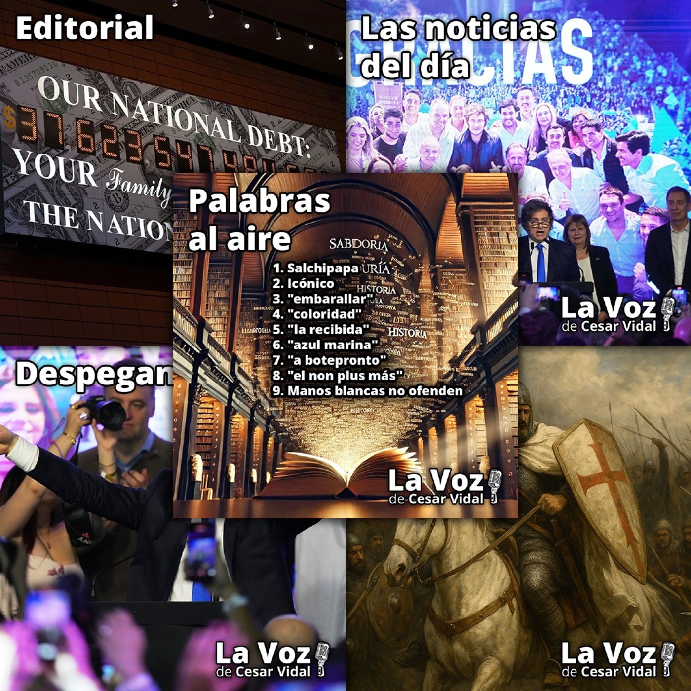 Programa Completo de La Voz de César Vidal - 27/10/25 episode artwork