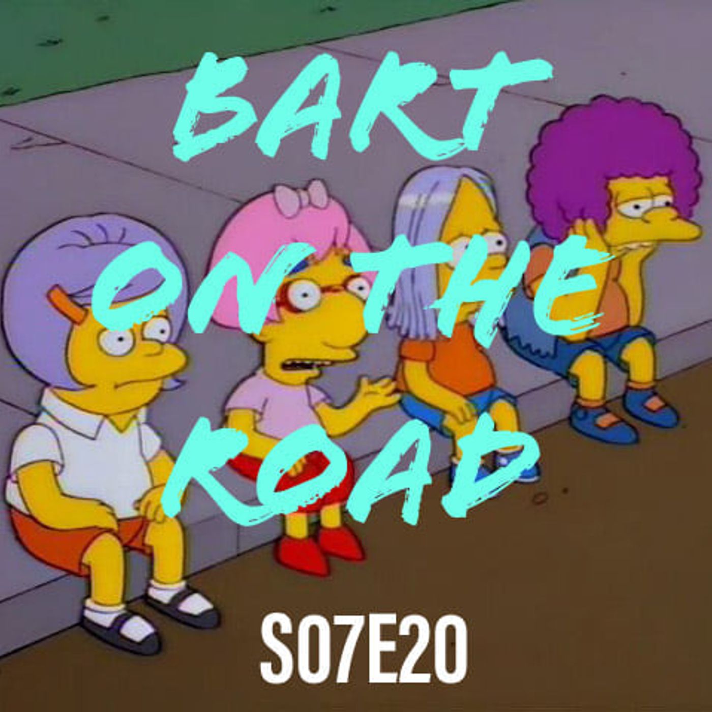 113) S07E20 (Bart on the Road) - podcast episode cover