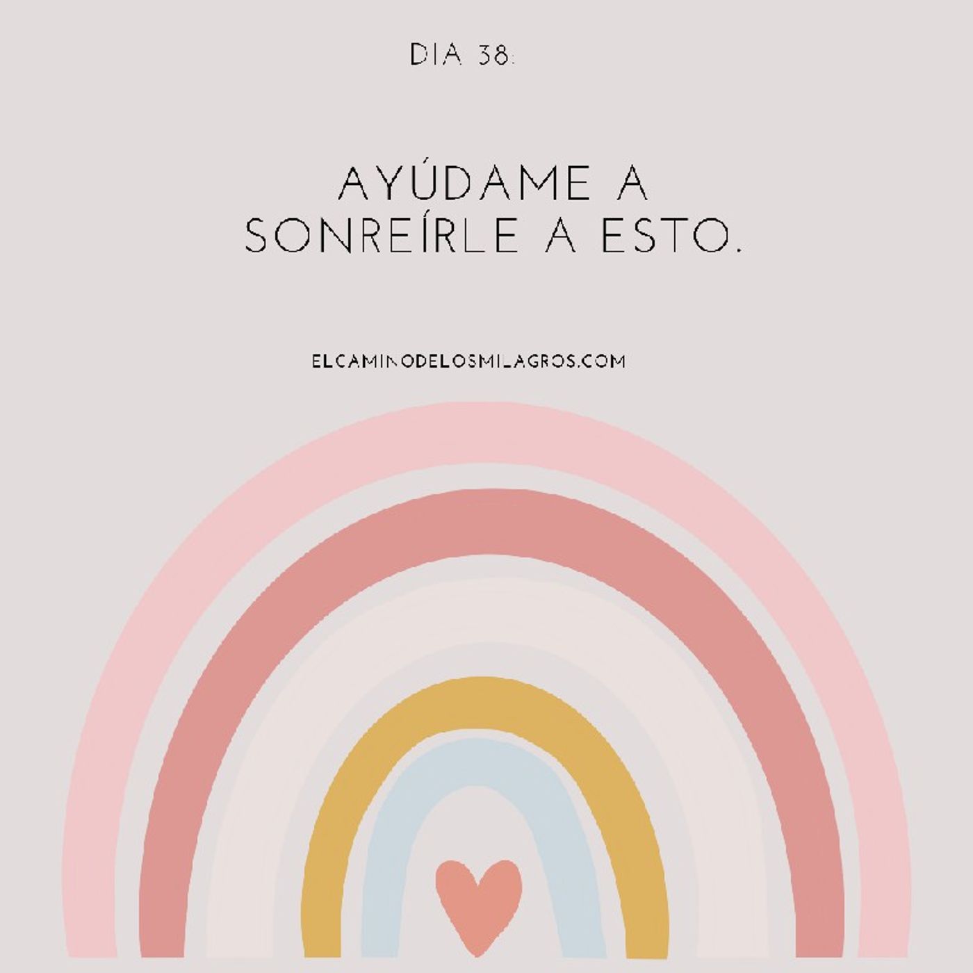 Cada día, un milagro.