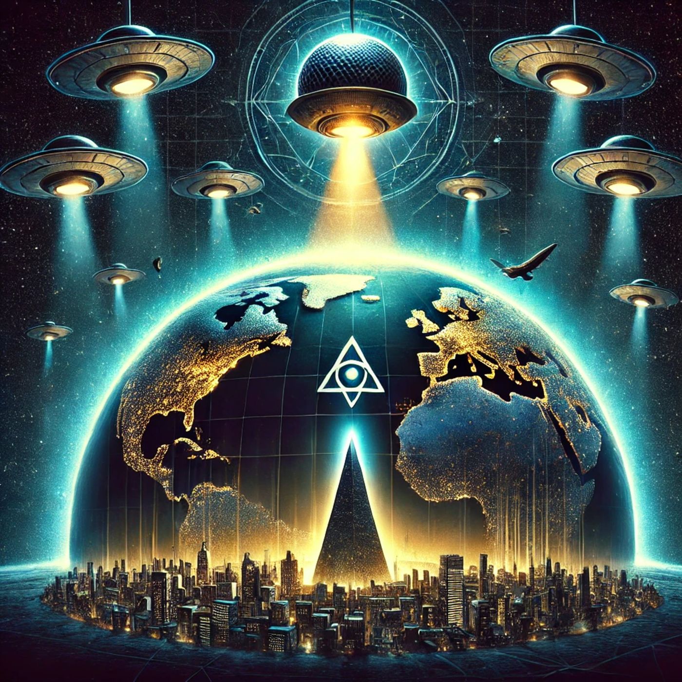 Ep 9 - "Nova Ordem Mundial: Mistérios, Conspirações e a Ufologia" Com Flávio (Desperta News), Gustavo (O Contato) e Rayza (Ufologia Com Sota episode artwork