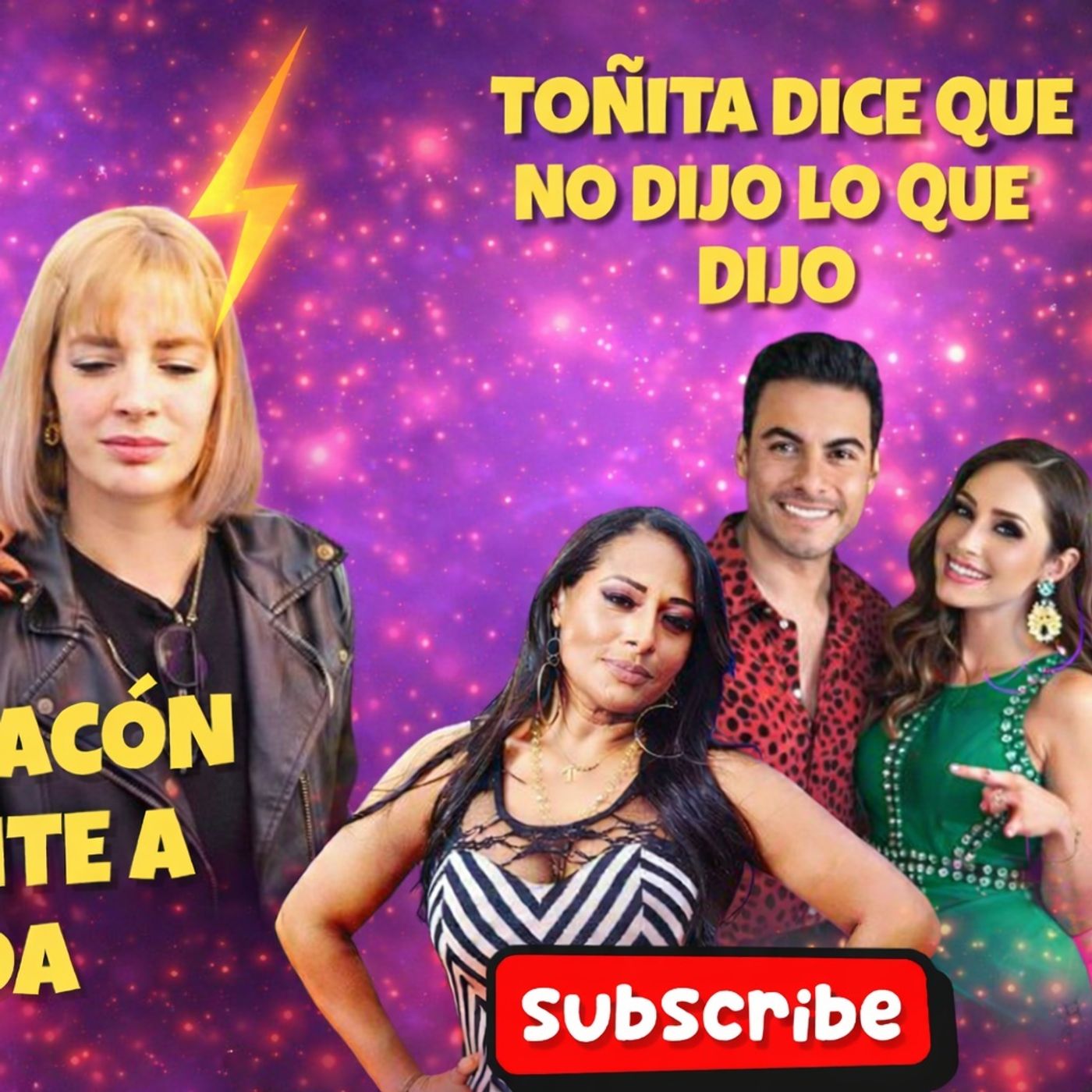 Toñita se desdice de CArlos Rivera y Cynthia Rodríguez