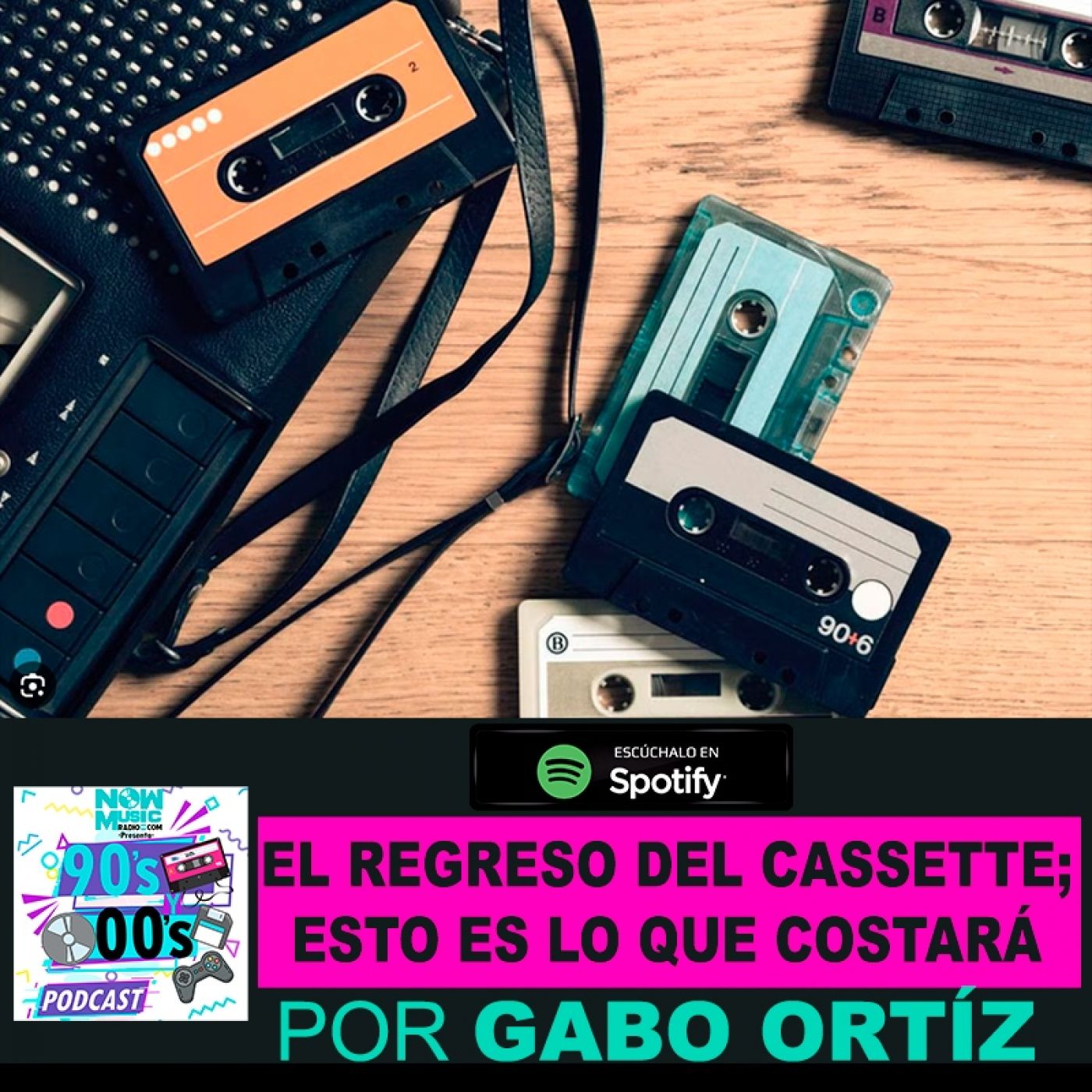 El regreso del cassette; Esto es lo que costará episode artwork