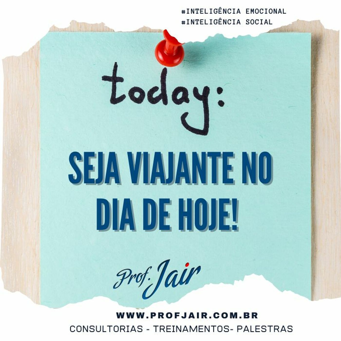 Palestrante Prof Jair
