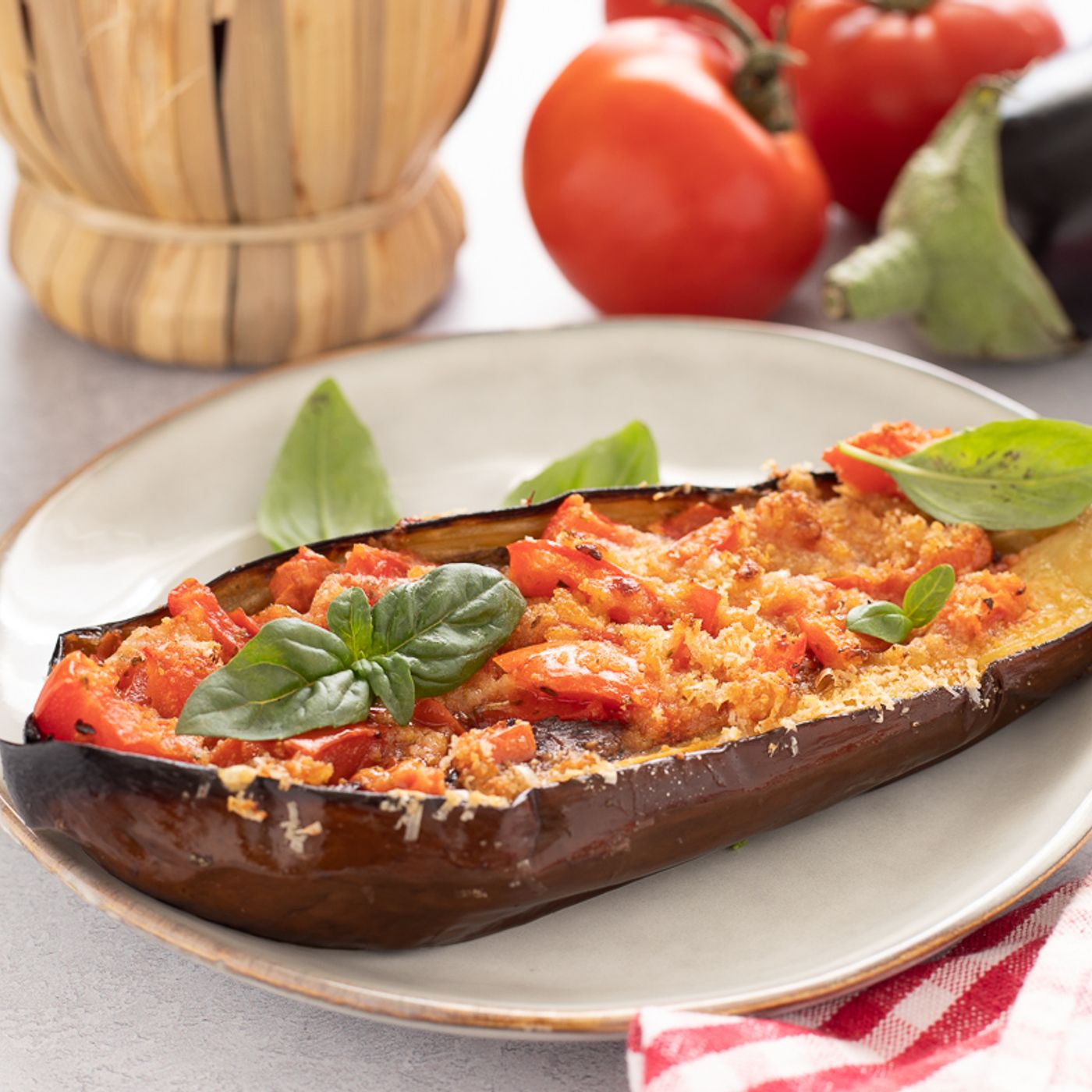 Melanzane al forno con pomodorini episode artwork