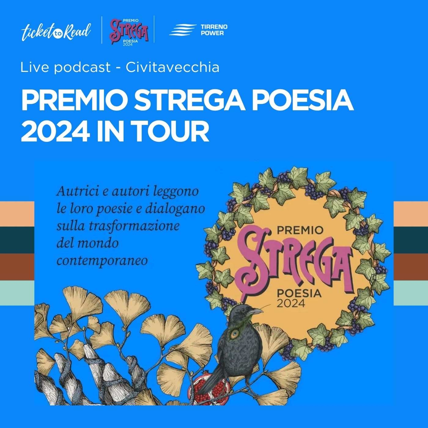 Premio Strega Poesia 2024 in tour podcast artwork