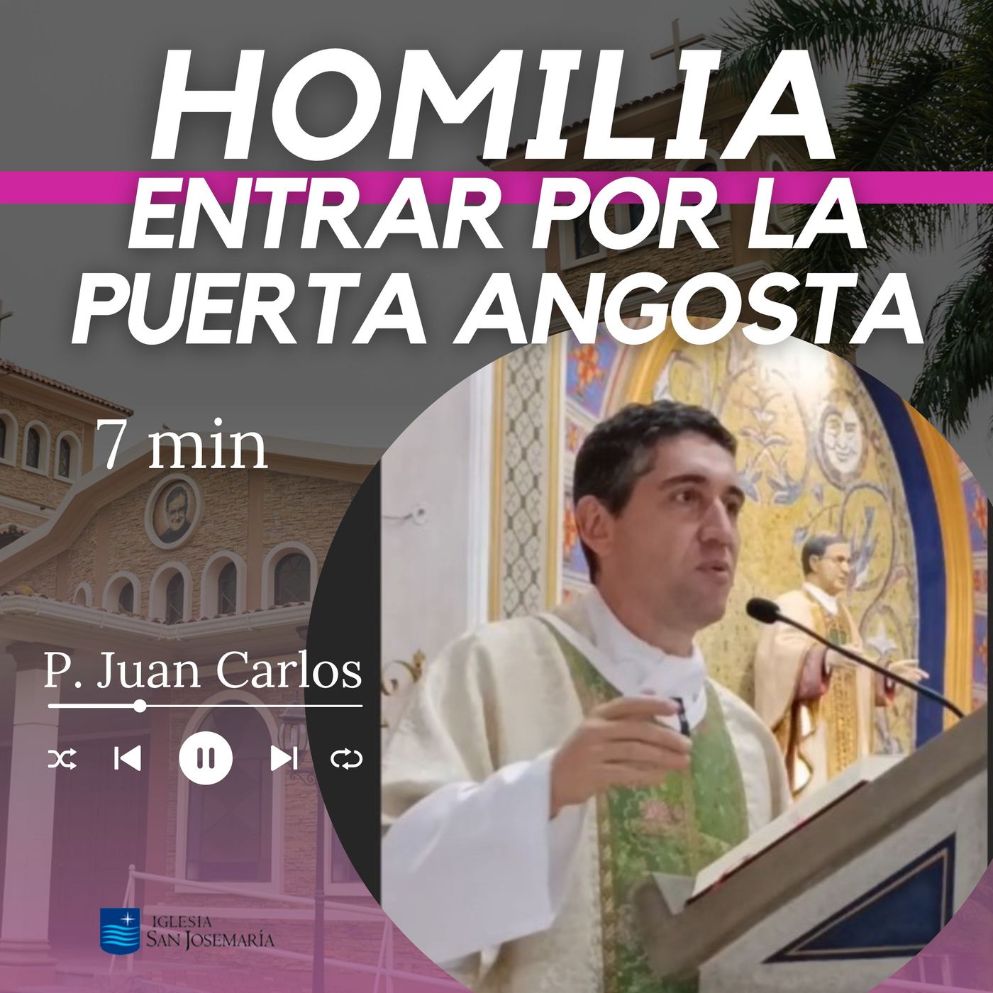 HOMILIA: Entrar por la puerta angosta (7 min) episode artwork