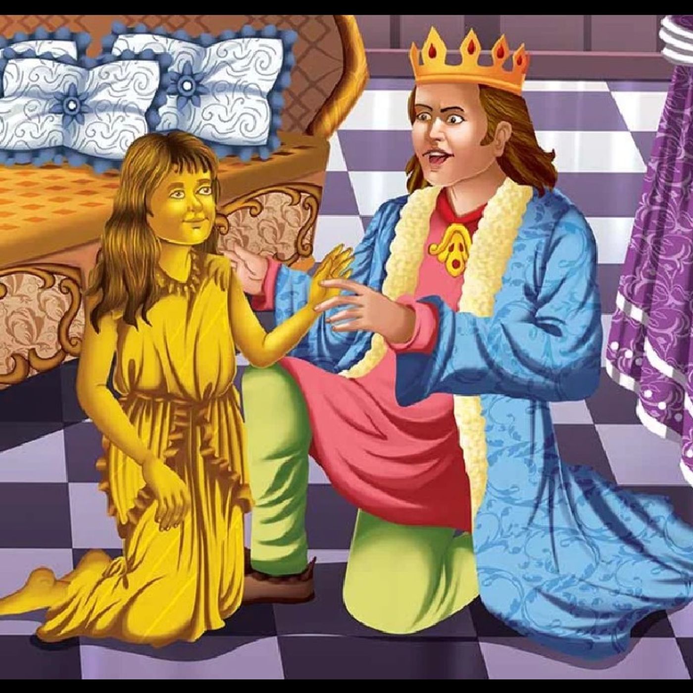 The Midas Touch. — Princess Children's Story Time. cover