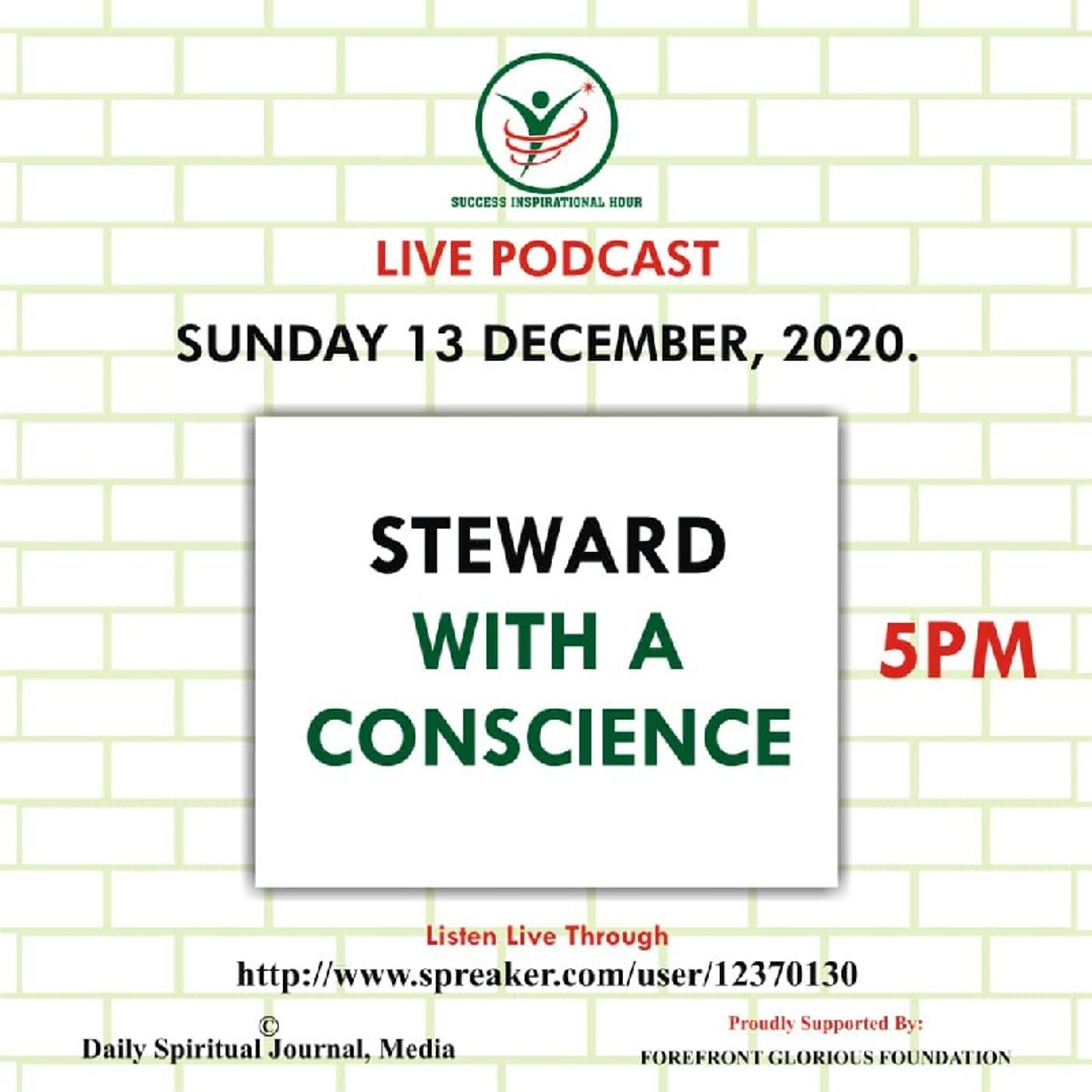 STEWARD WITH A CONSCIENCE, Vol. 1 episode artwork
