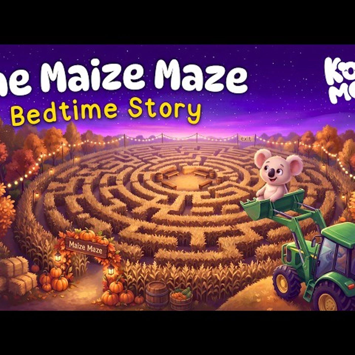 The Autumn Maize Maze  Cozy Bedtime Story for Kids episode artwork