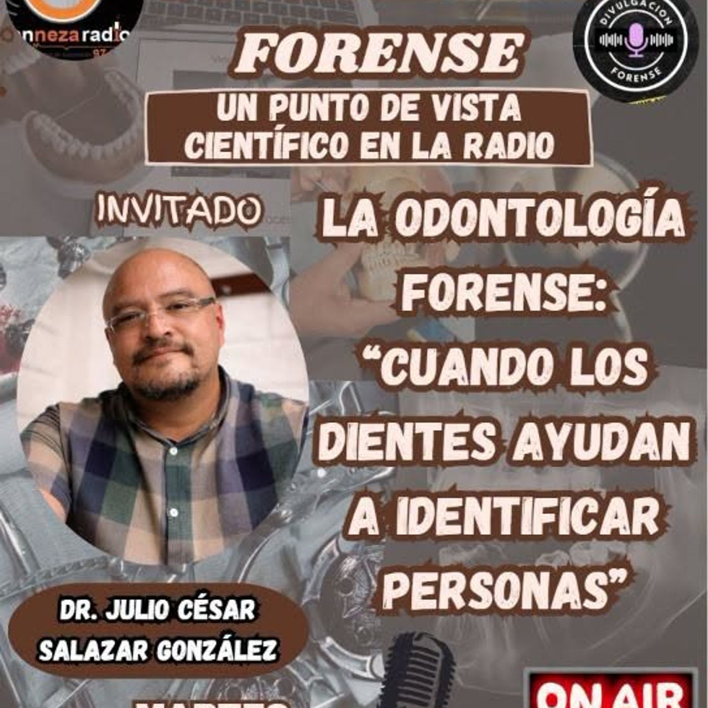 LA ODONTOLOGIA FORENSE : CUANDO LOS DIENTES AYUDAN A IDENTIFICAR PERSONAS episode artwork