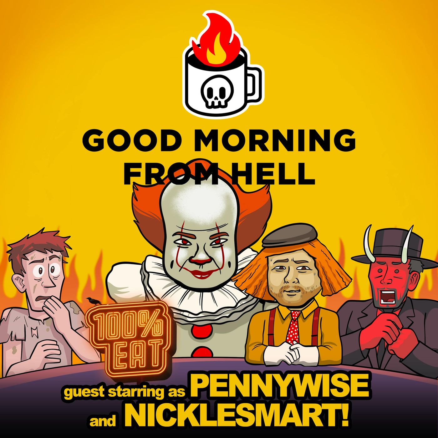 Pennywise & Nicklesmart!? Killer Clown Brothers Visit Hell!