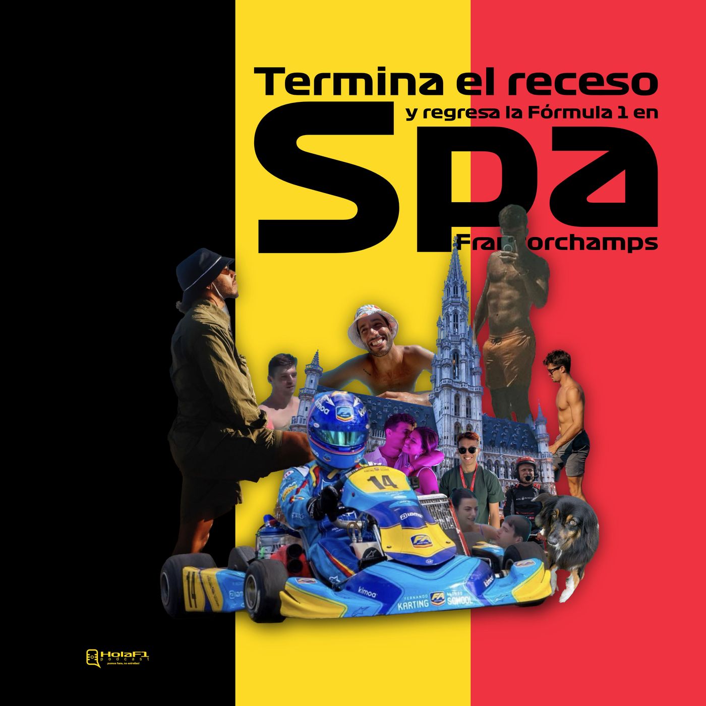Termina el receso y regresa la Fórmula 1 en Spa Francorchamps