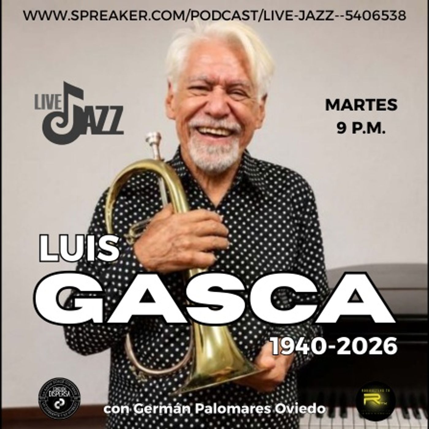 live jazz homenaje luis gasca podcast episode artwork