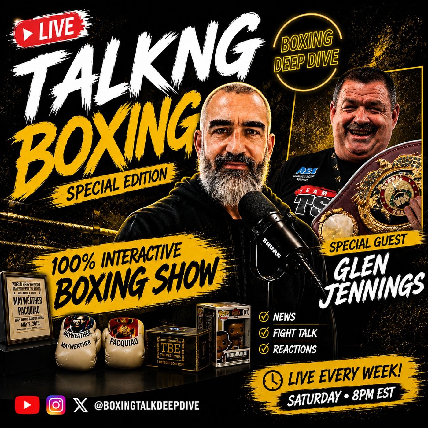 TALKING BOXING: AUGUST 9, 2026 episode artwork