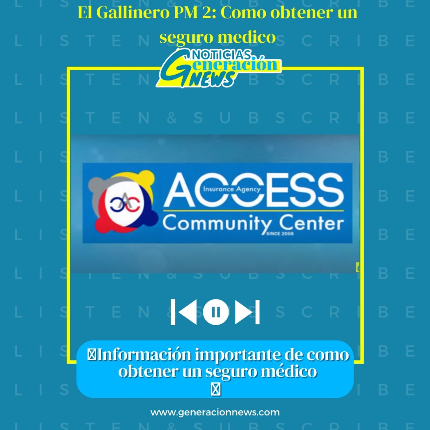Noticias Generación News