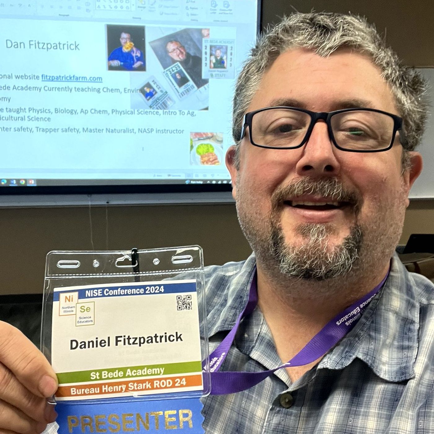 St. Bede teacher selected for international science program episode artwork