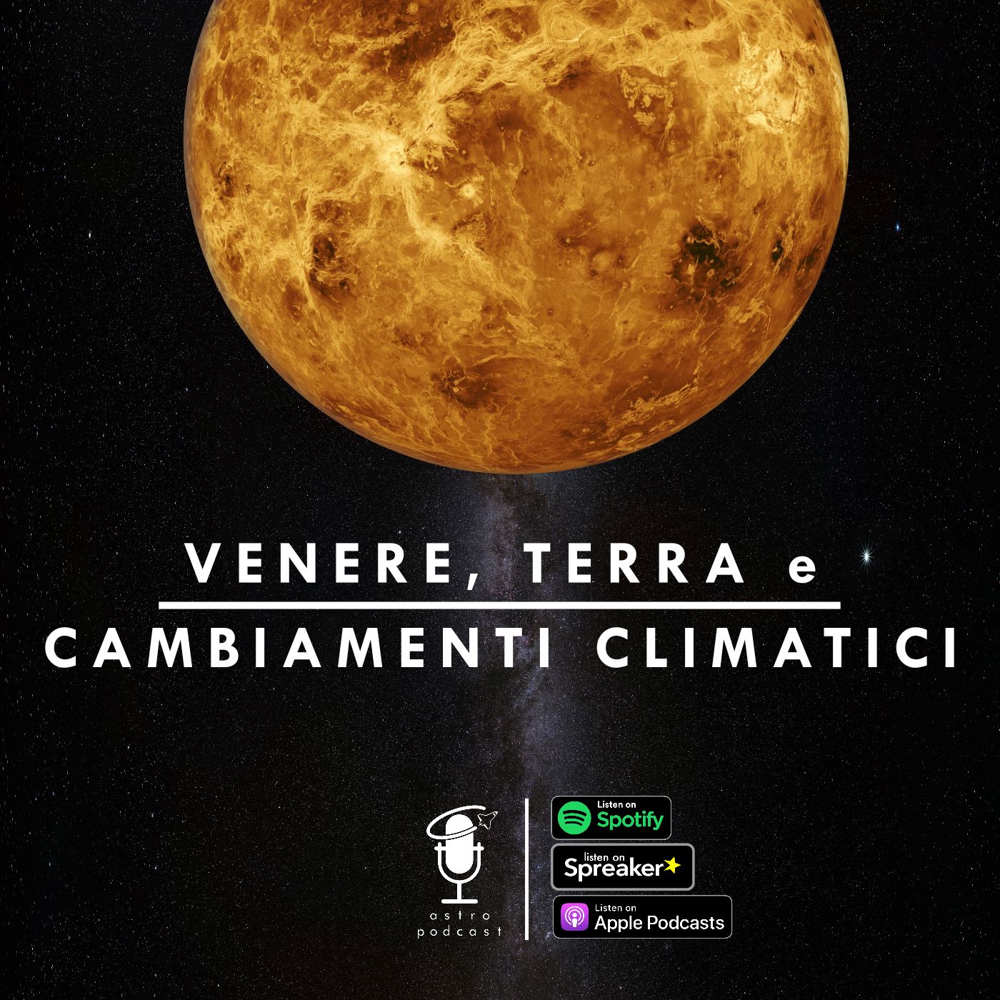 Venere, Terra e Cambiamenti Climatici episode artwork