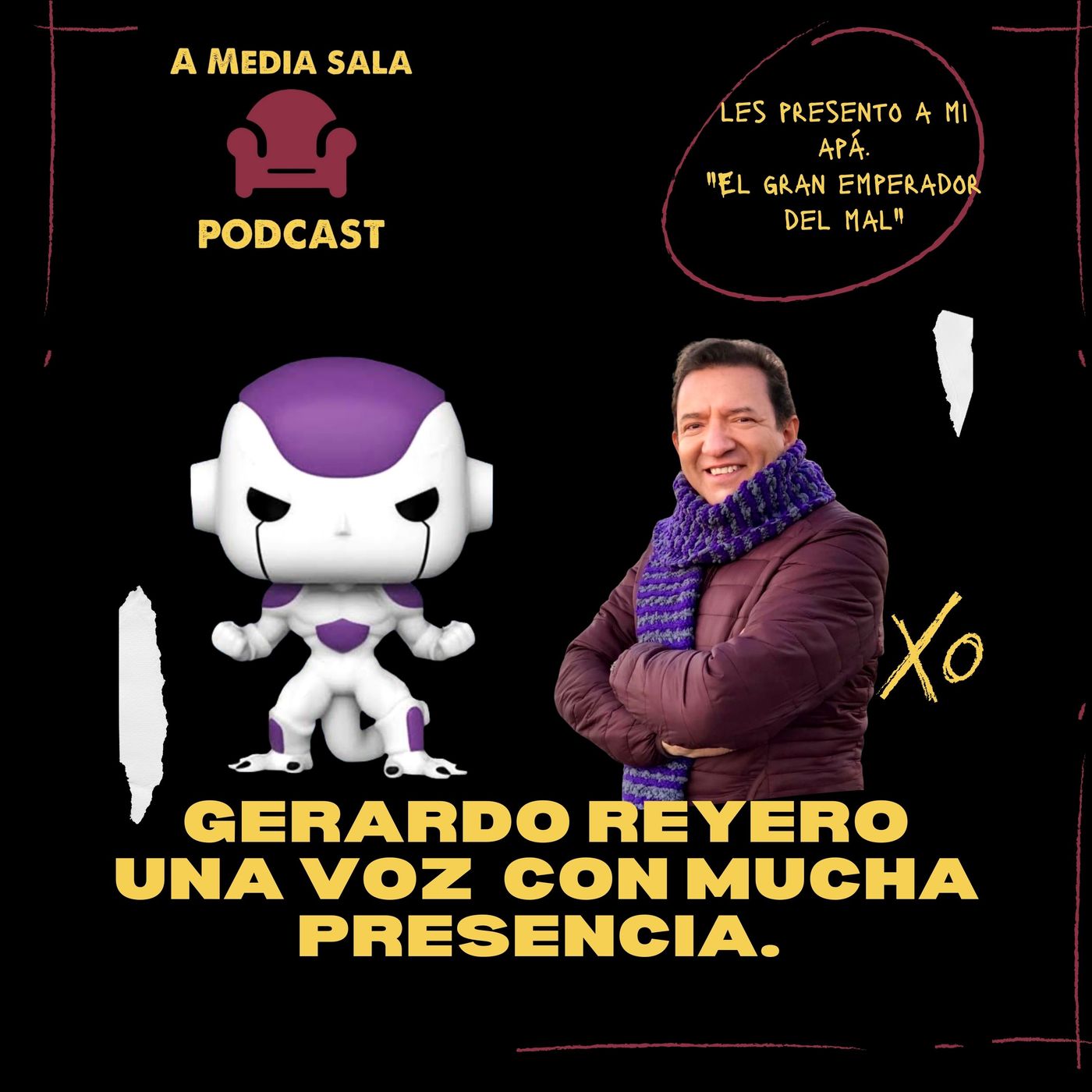 GERARDO REYERO | El MALVADO emperador FREZZER en DRAGON BALL charla con nosotros
